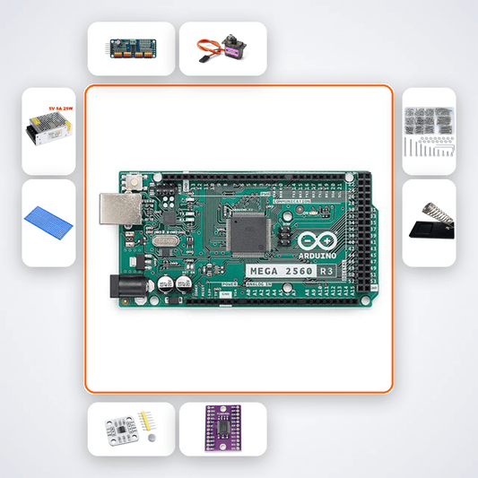 Whole Arm Kinematic Calibration Kit with Arduino Mega + Servo - Compoden