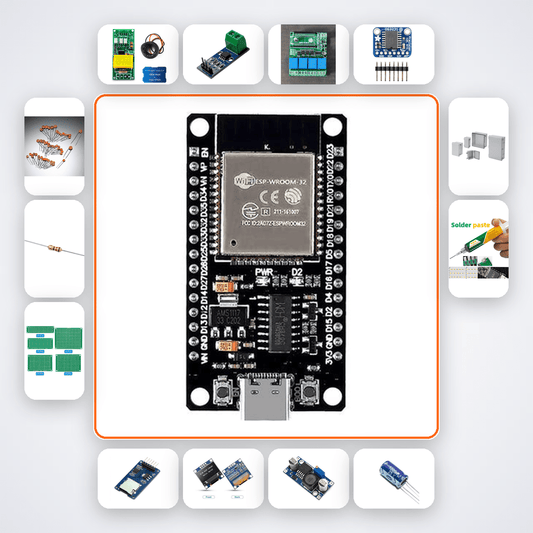 Whole-Home Power Management System Kit with ESP32 + Relay - Compoden