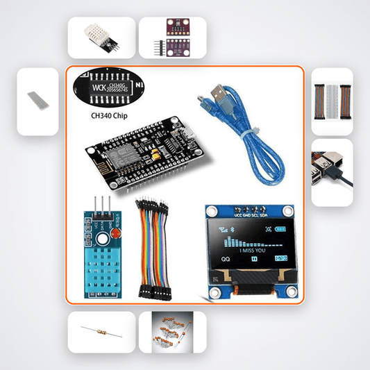 WiFi Weather Dashboard Kit - Build a Local IoT Weather Station in 2-3 Hours - Compoden