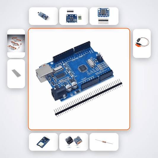 Wind Energy Power Curve Logger Kit with Arduino Uno + Sensor - Compoden