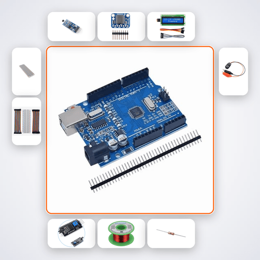 Wind Speed Anemometer Kit with Arduino Uno + Sensor - Compoden