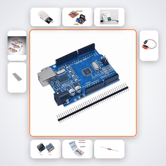 Window Fan Efficiency Controller Kit with Arduino Uno + DHT22 - Compoden