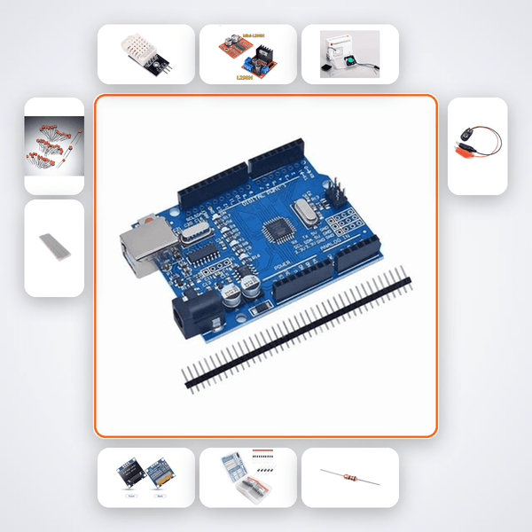 Window Fan Efficiency Controller Kit with Arduino Uno + DHT22 - Compoden