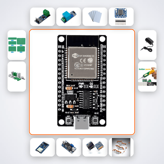 Wireless EV Charge Point Kit with ESP32 + LED - Compoden