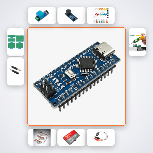 Wireless Stage Monitor Kit with Arduino Nano + NRF24 - Compoden